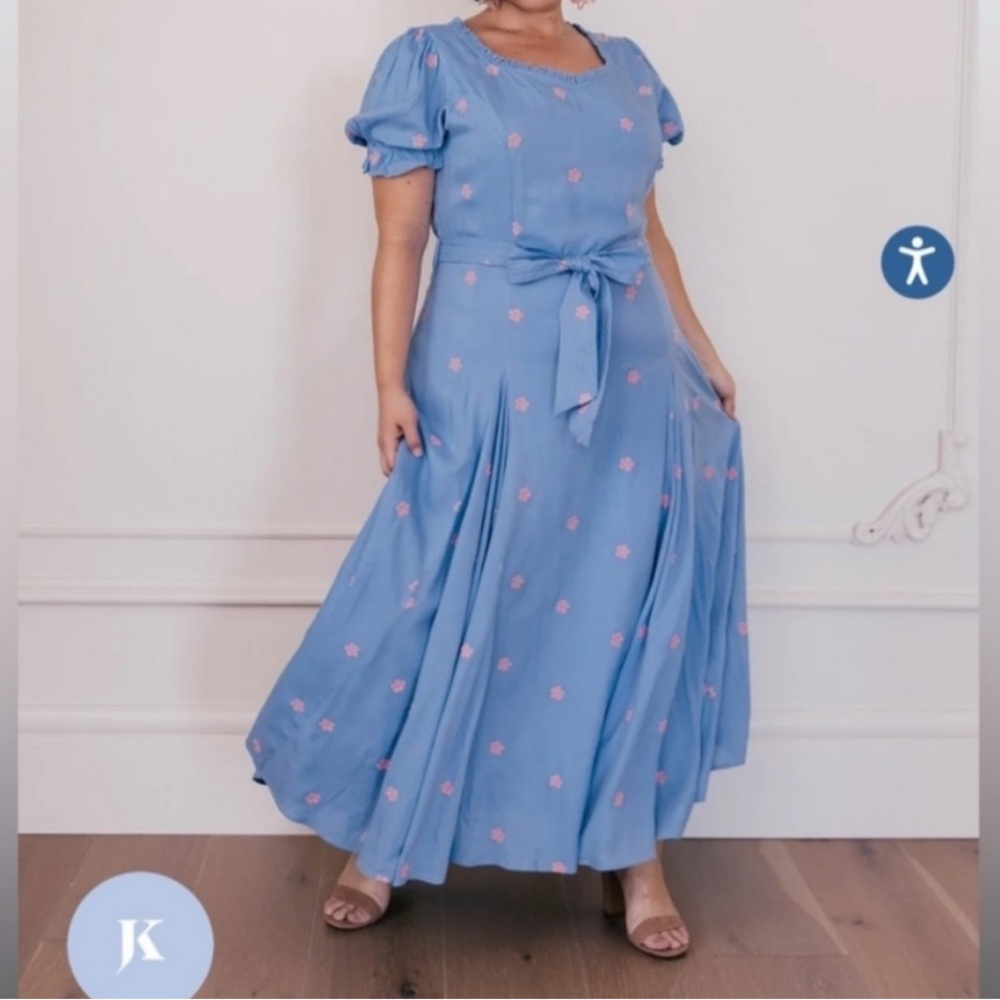 BNWT JessaKae Blue Bonnet Dress